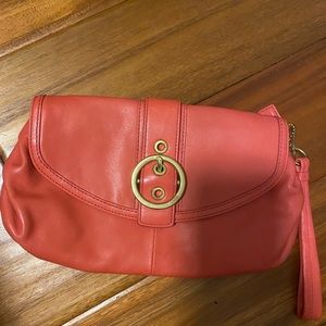 Coach Coral Clutch / Wristlet